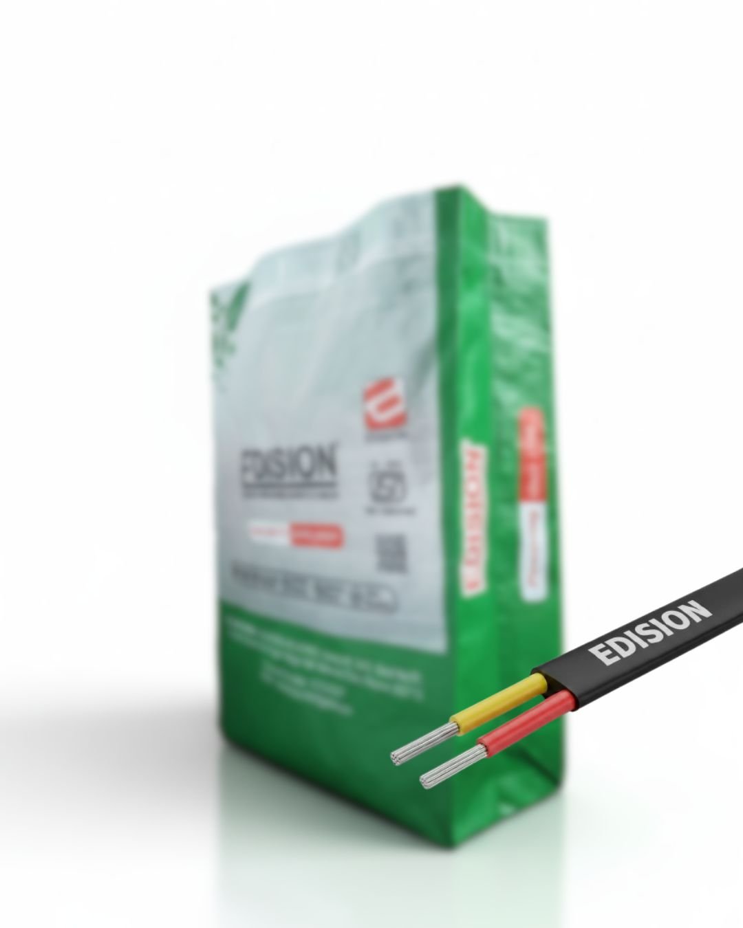 Two Core Flat Aluminium Wire